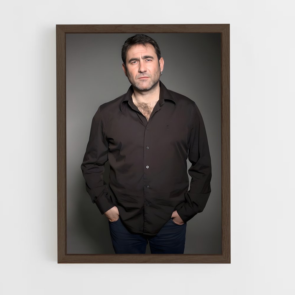 ap-sergi lopez-1 cadre Bois foncé