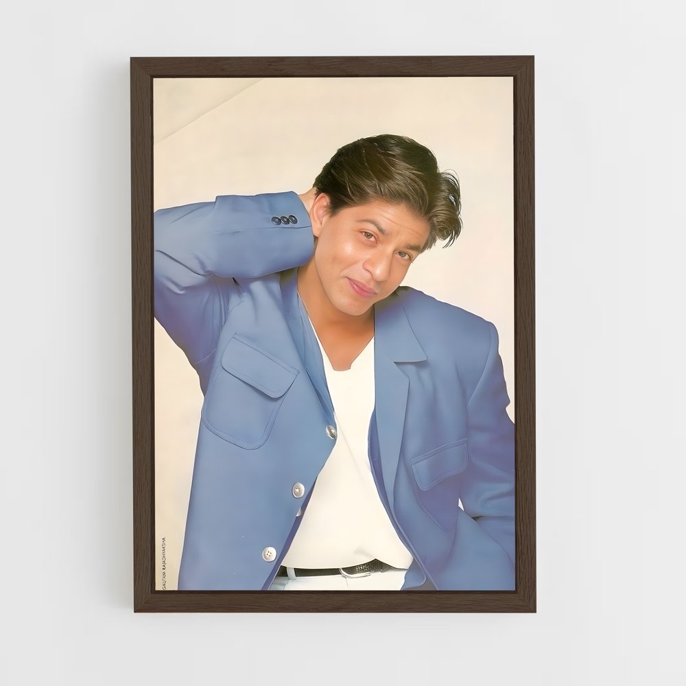 ap-shah rukh khan-5 cadre Bois foncé