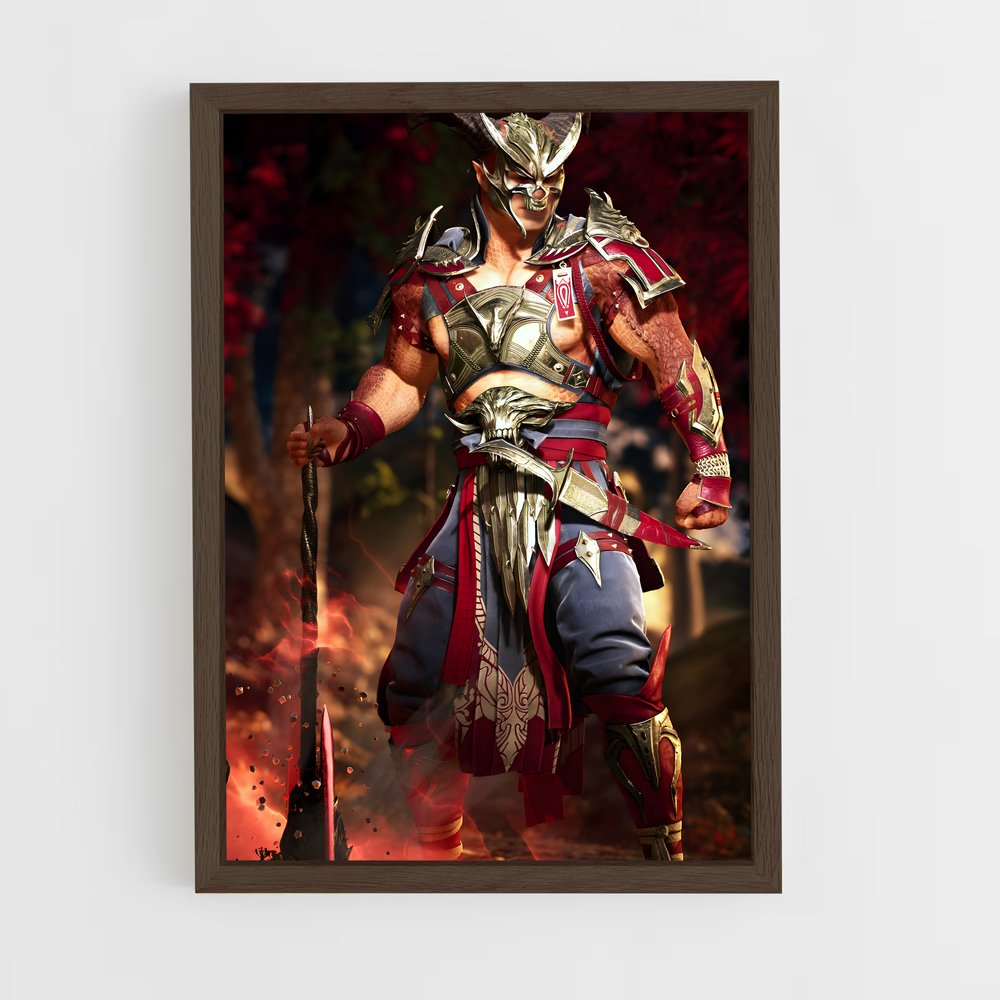 ap-shao kahn-2 cadre Bois foncé