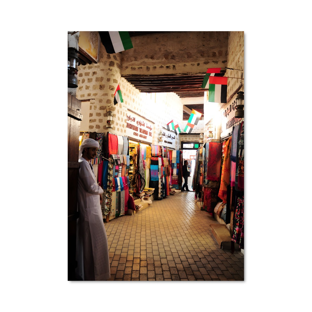 Poster Promenade au Souk