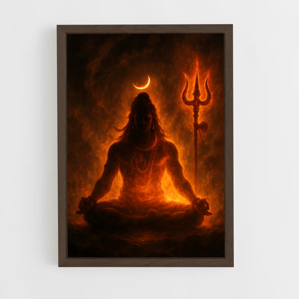 ap-shiva-2 cadre Bois foncé