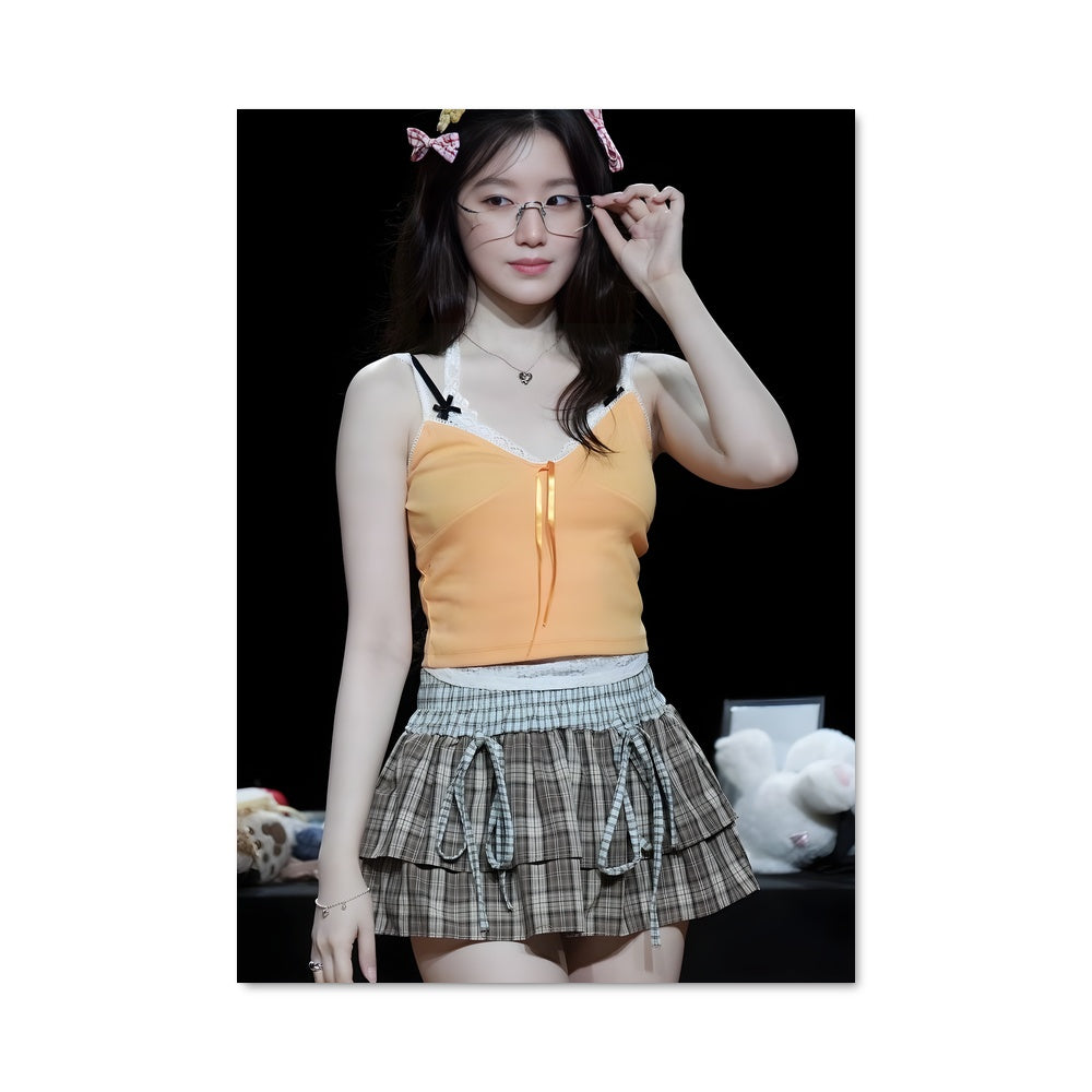 Poster Style Écolière
