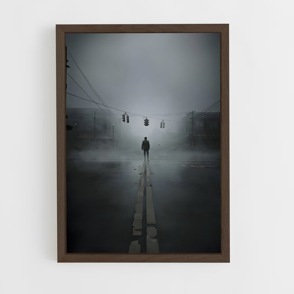 ap-silent hill-2 cadre Bois foncé
