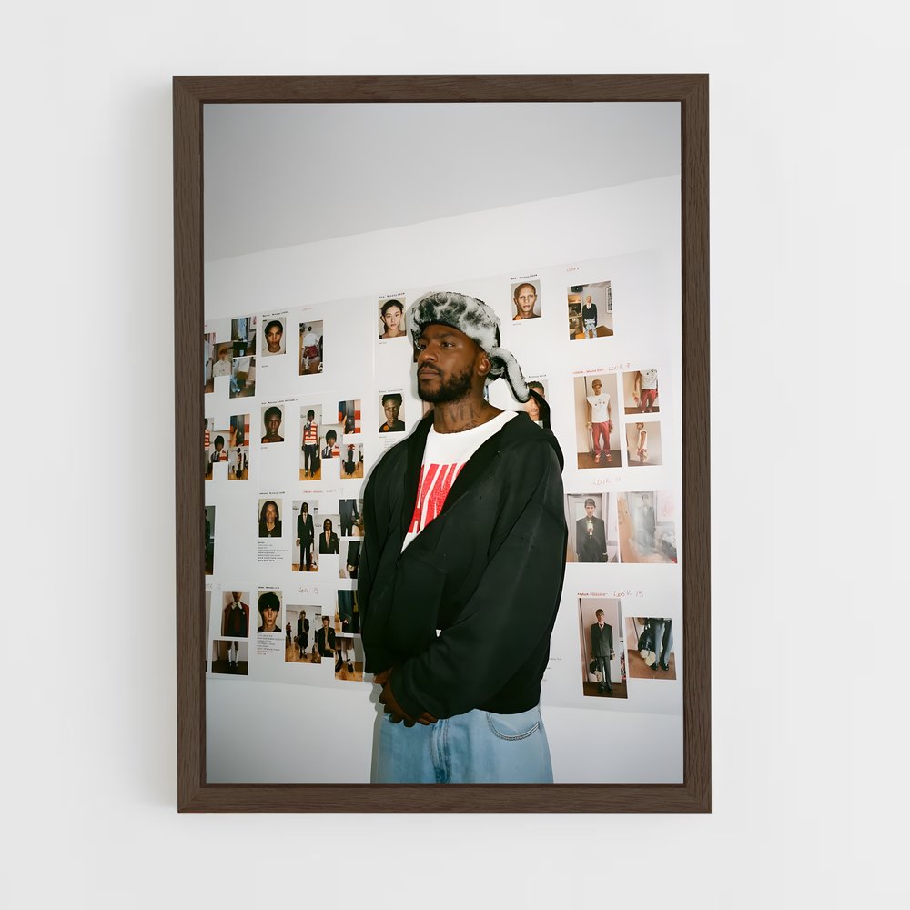 ap-skepta-1 cadre Bois foncé