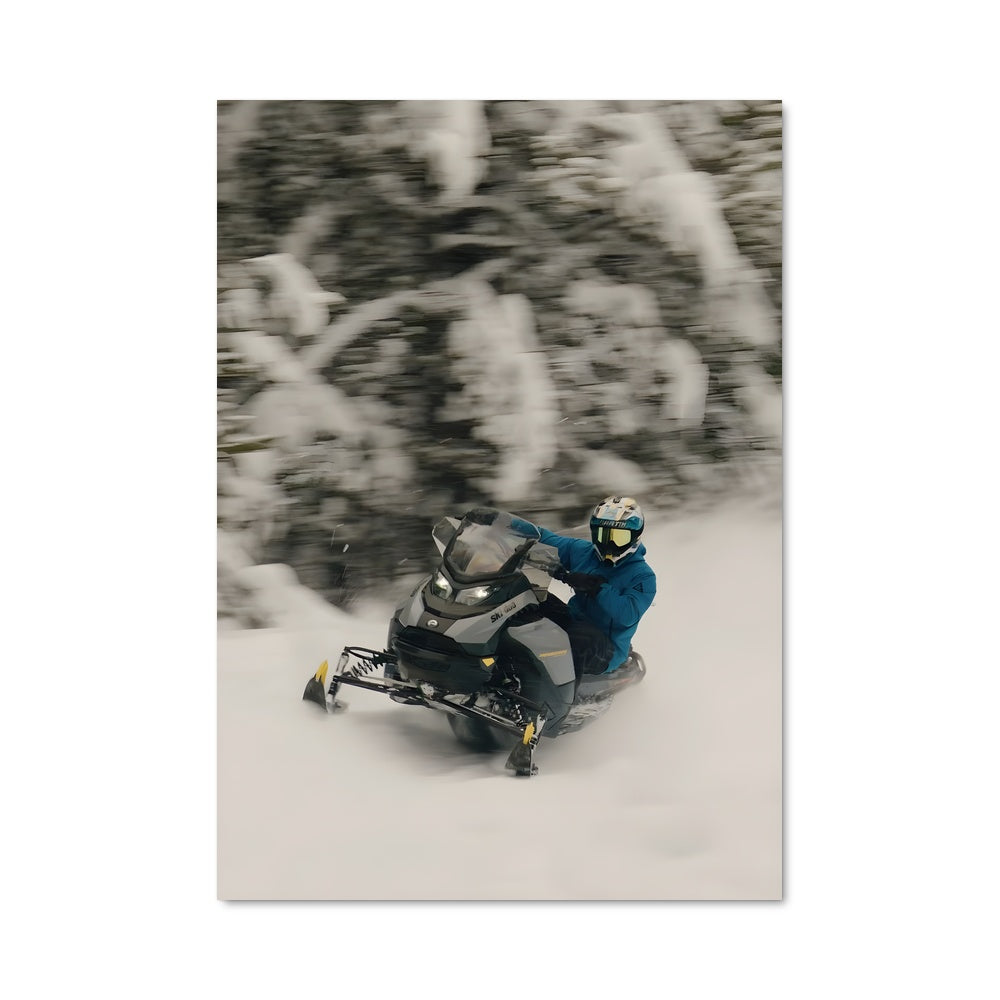 Poster Aventure sur Neige