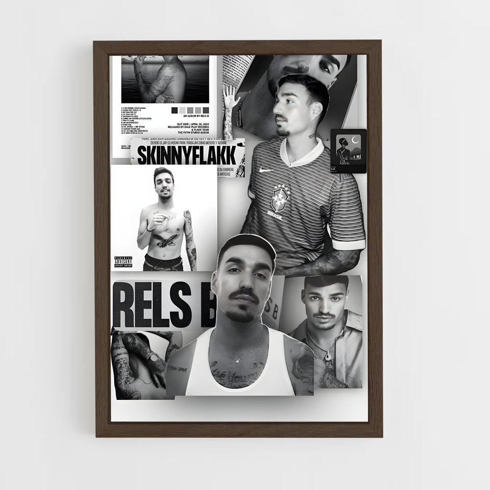 ap-skinny flakk-7 cadre Bois foncé