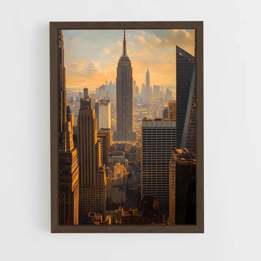 ap-skyscrapers-18 cadre Bois foncé