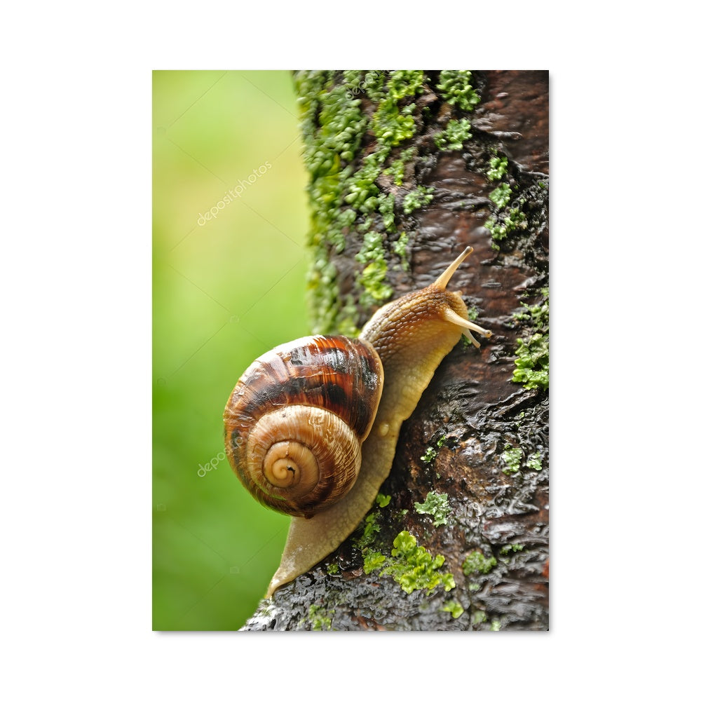 Poster Escargot Érudit