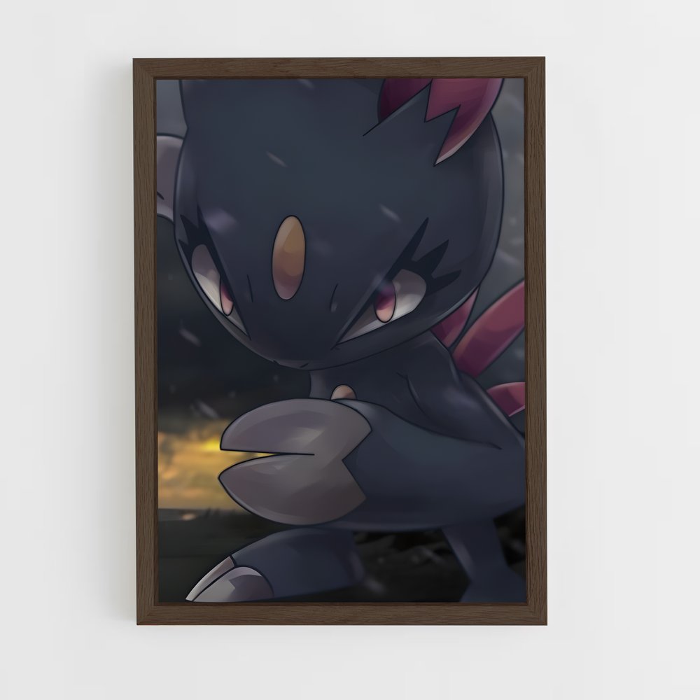 ap-sneasel-2 cadre Bois foncé