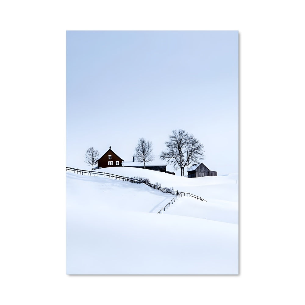 Poster Refuge Enneigé