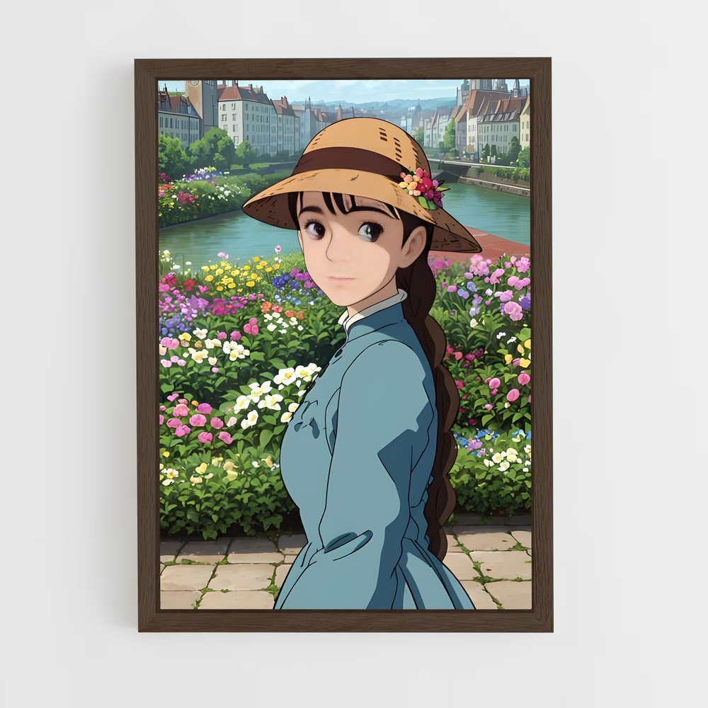 ap-sophie hatter-1 cadre Bois foncé