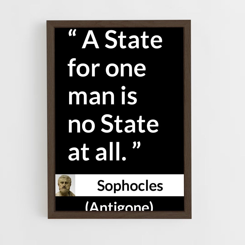 ap-sophocles-6 cadre Bois foncé