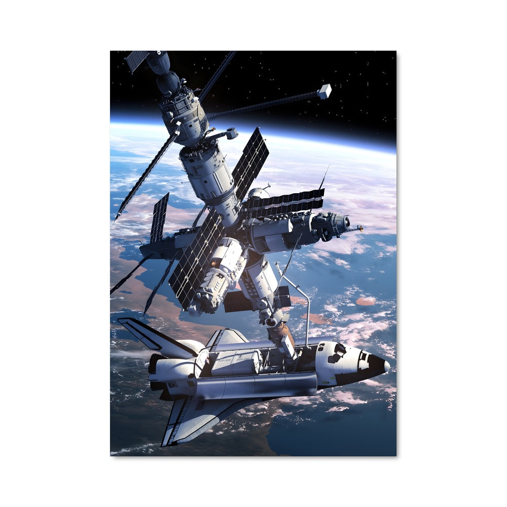 Poster Orbite Stellaire
