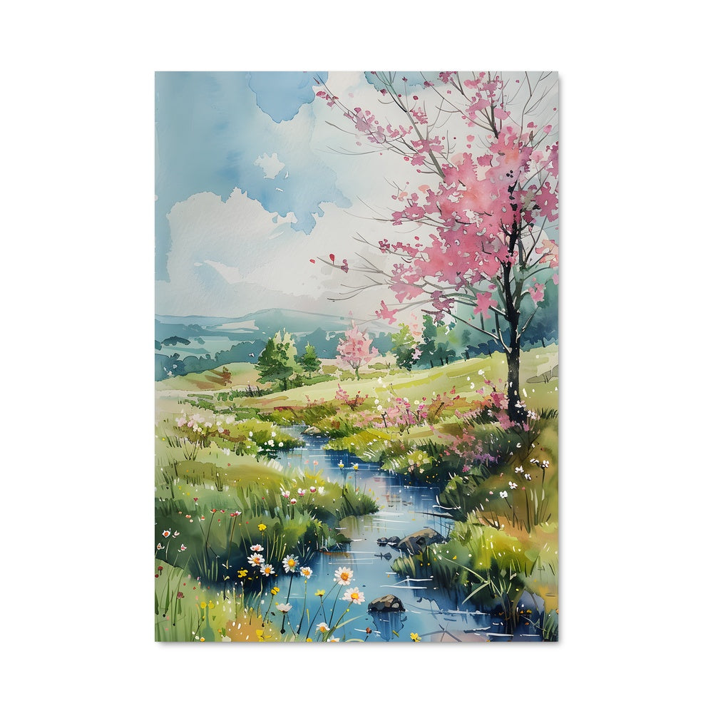 Poster La Sérénité Printanière