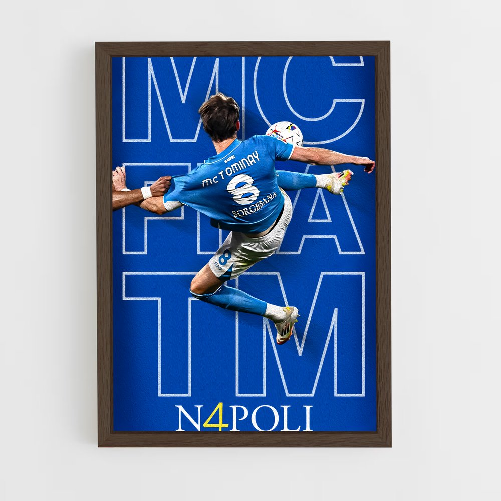 ap-ssc napoli-10 cadre Bois foncé
