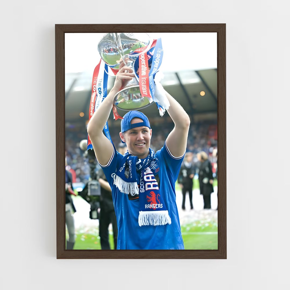ap-st mirren fc-5 cadre Bois foncé