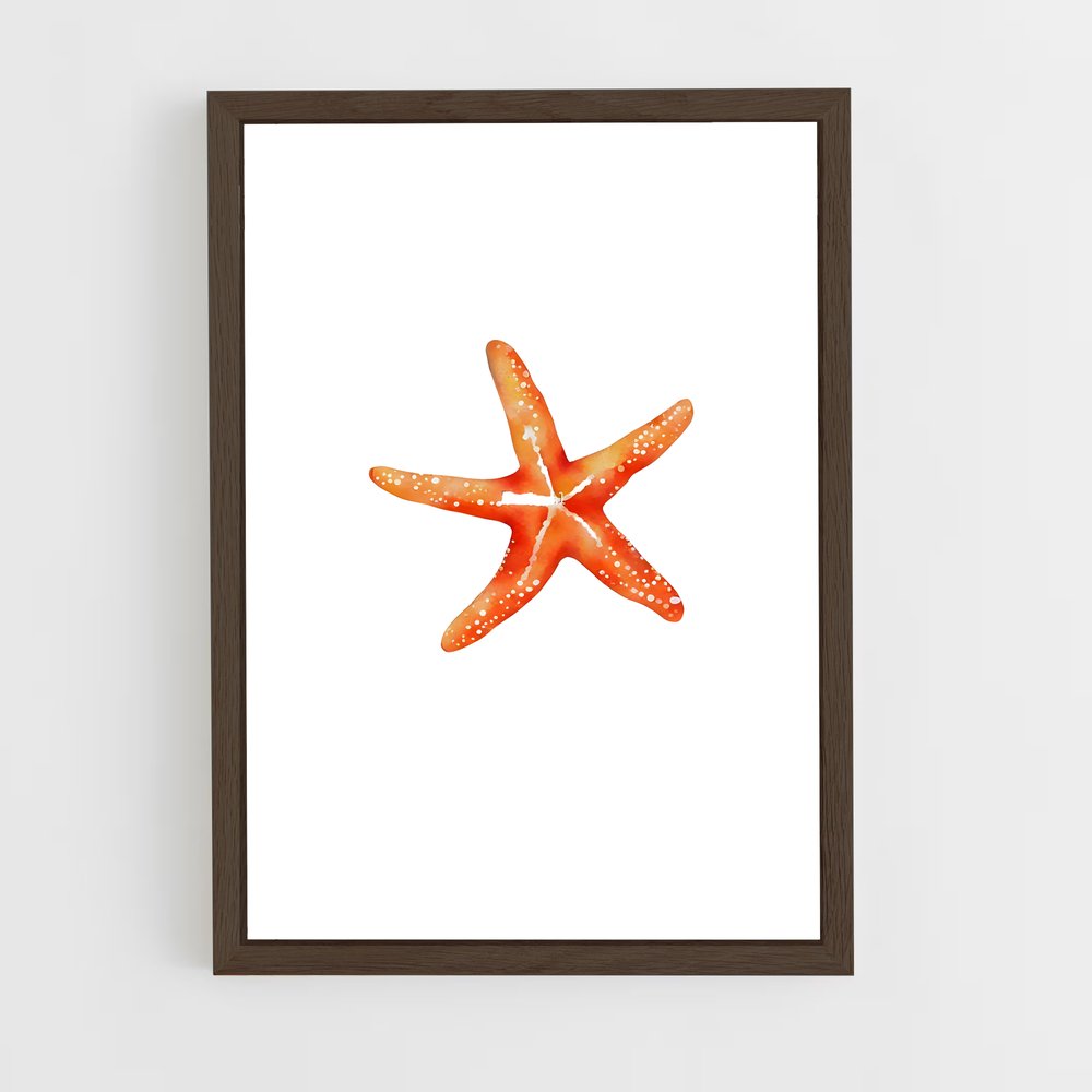ap-starfish-4 cadre Bois foncé