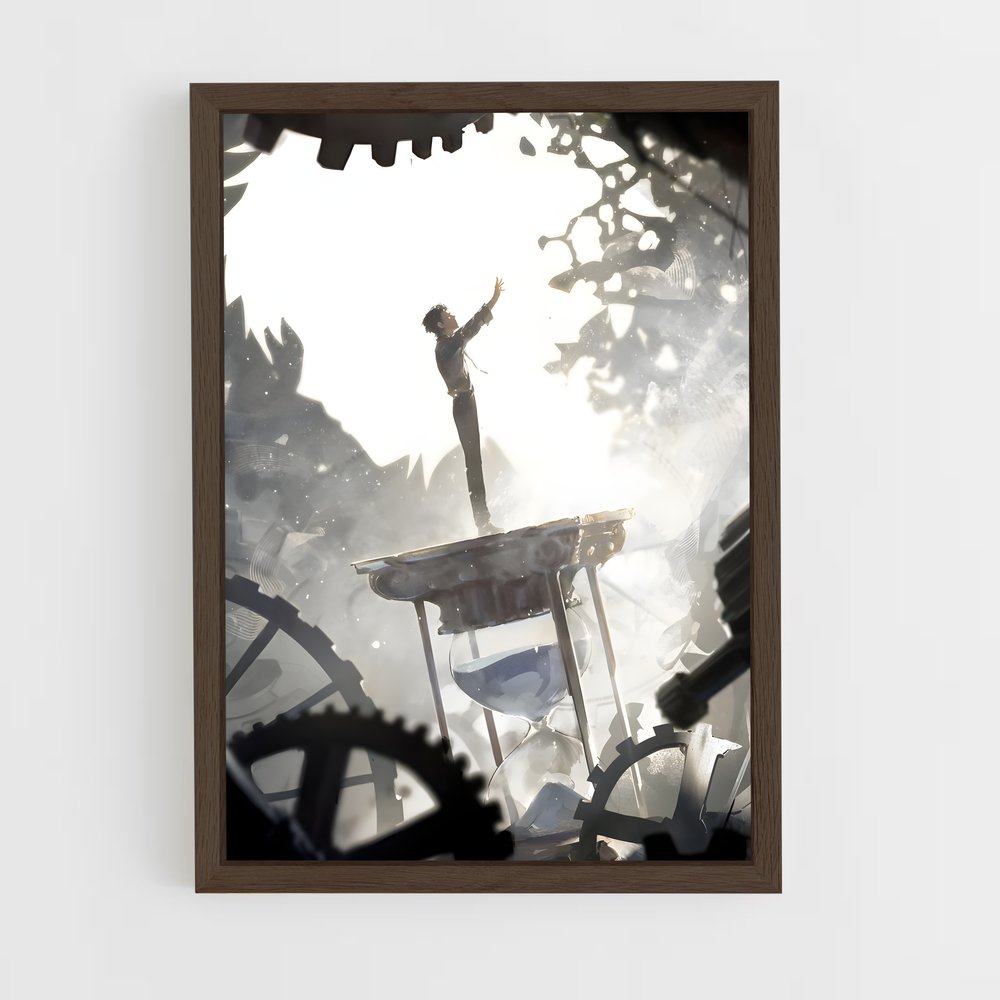 ap-steins gate-2 cadre Bois foncé