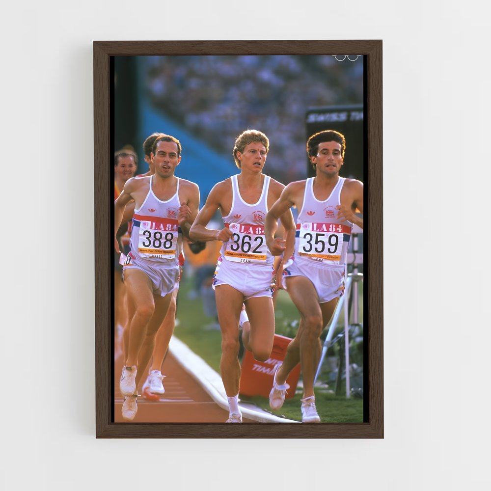 ap-steve ovett-2 cadre Bois foncé