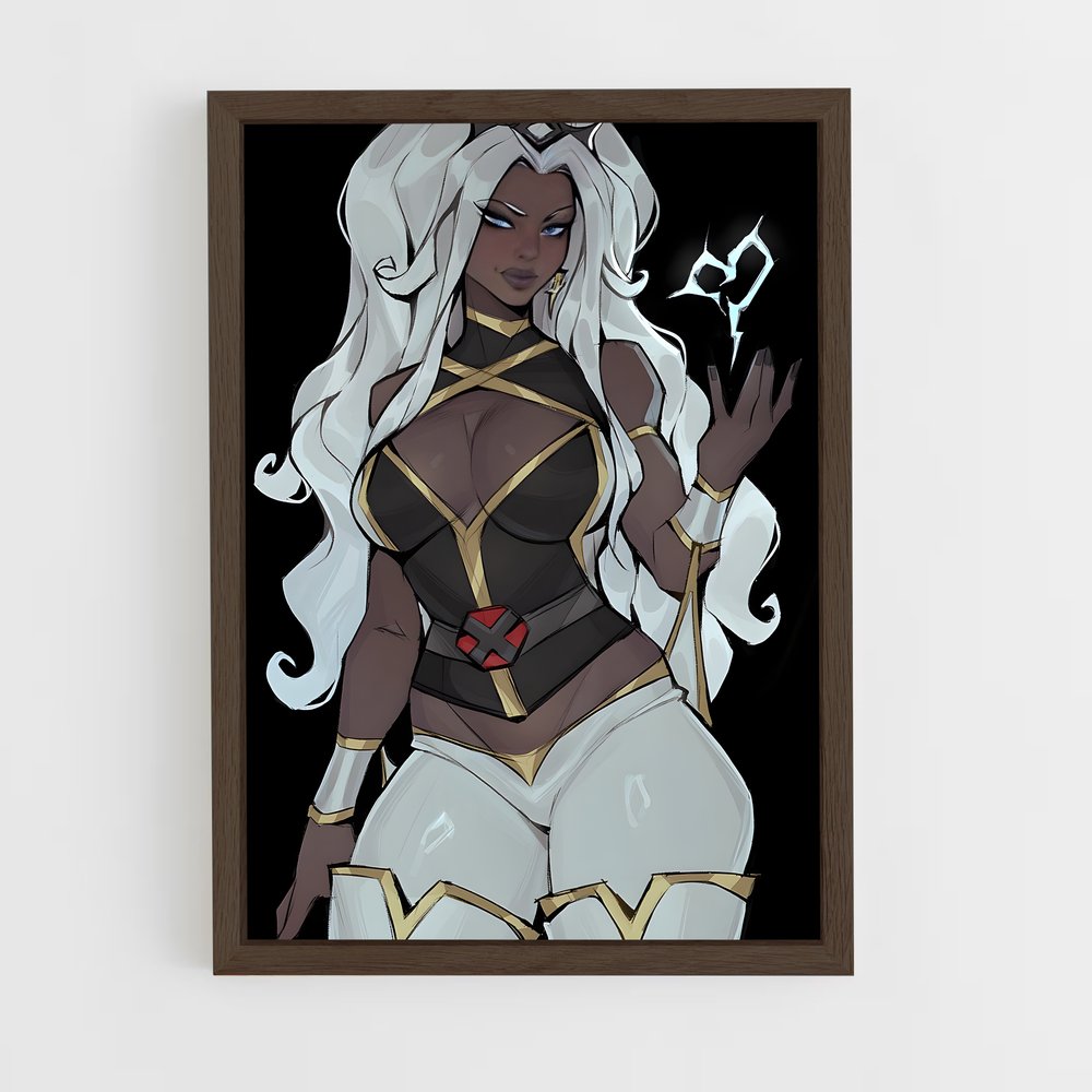 ap-storm x-men-12 cadre Bois foncé