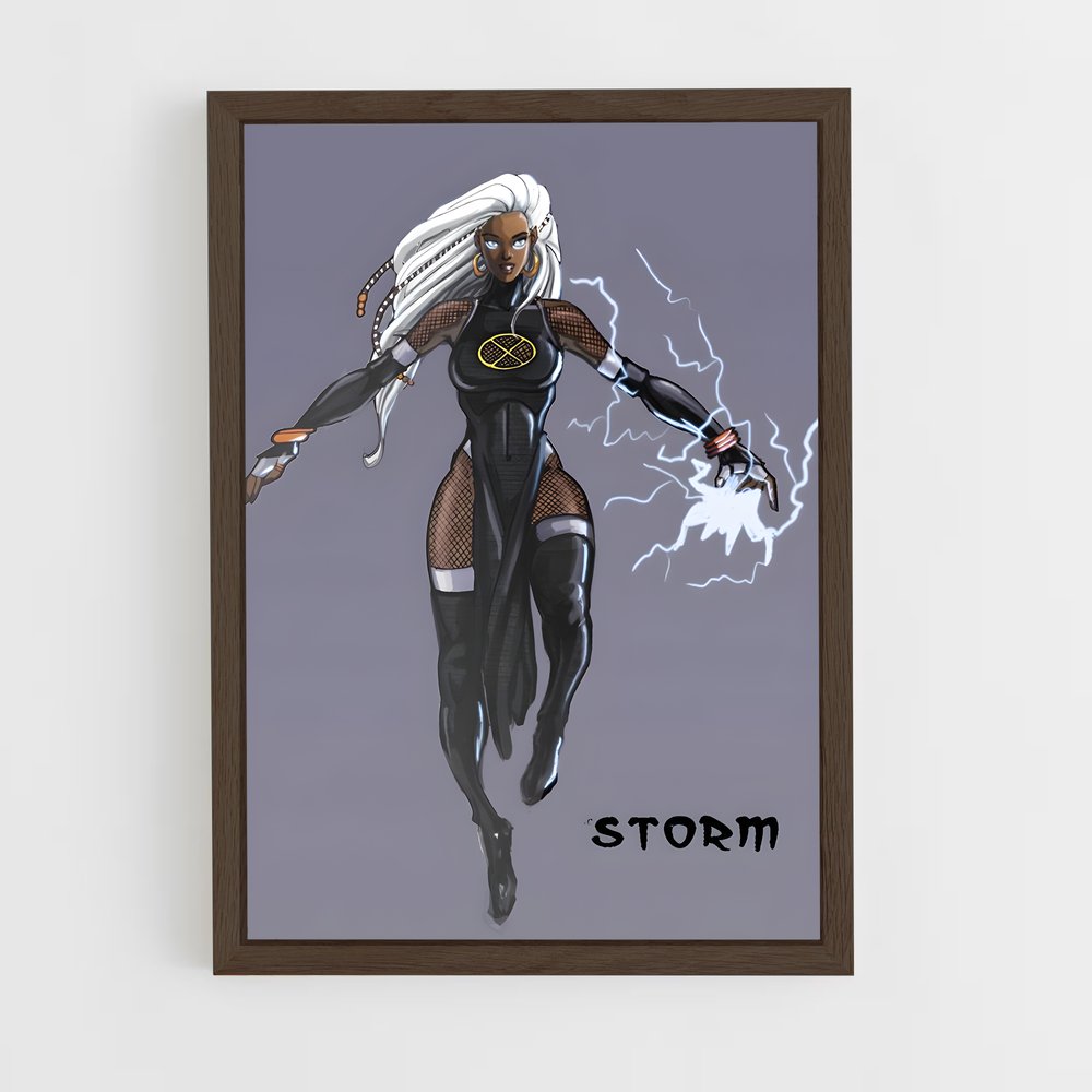 ap-storm x-men-3 cadre Bois foncé
