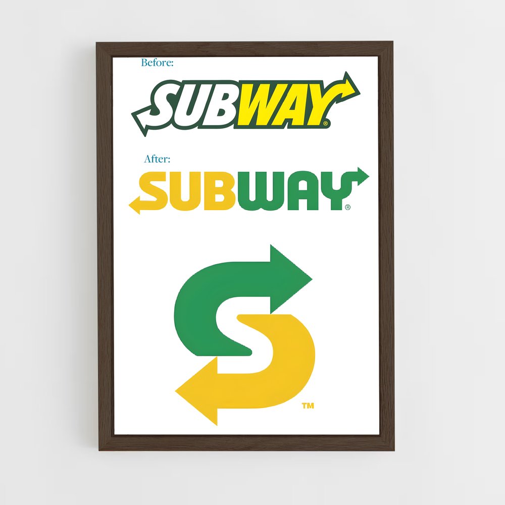 ap-subway-2 cadre Bois foncé