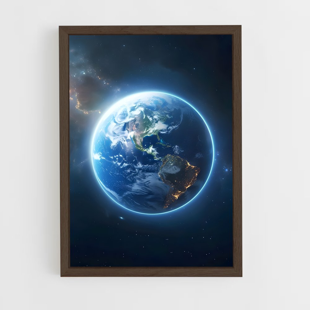 ap-super earth-5 cadre Bois foncé