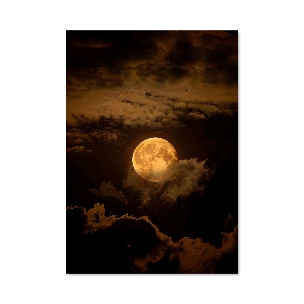 Poster Lune Éblouissante