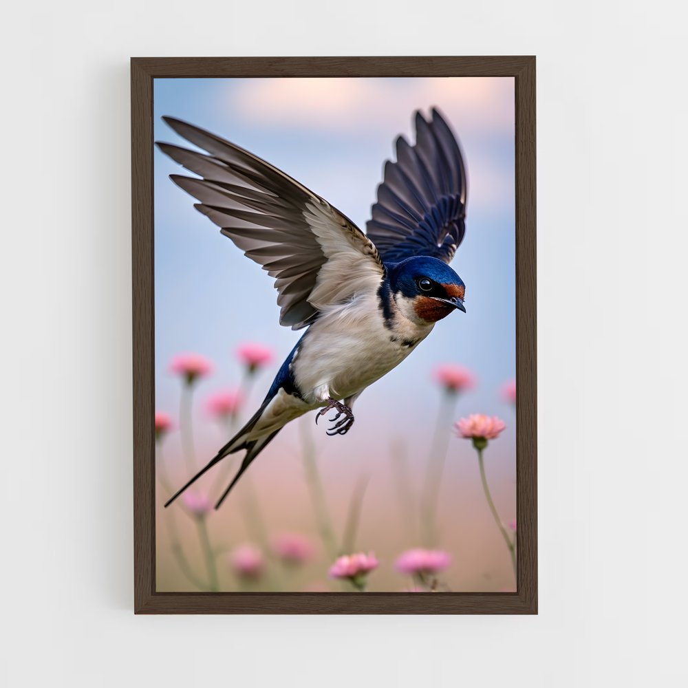 ap-swallow-1 cadre Bois foncé