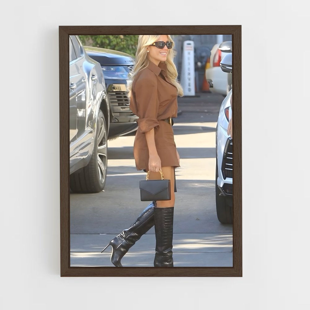 ap-sylvie meis-10 cadre Bois foncé