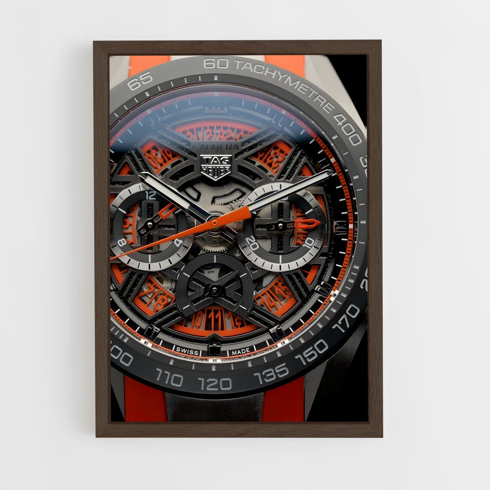 ap-tag heuer-3 cadre Bois foncé