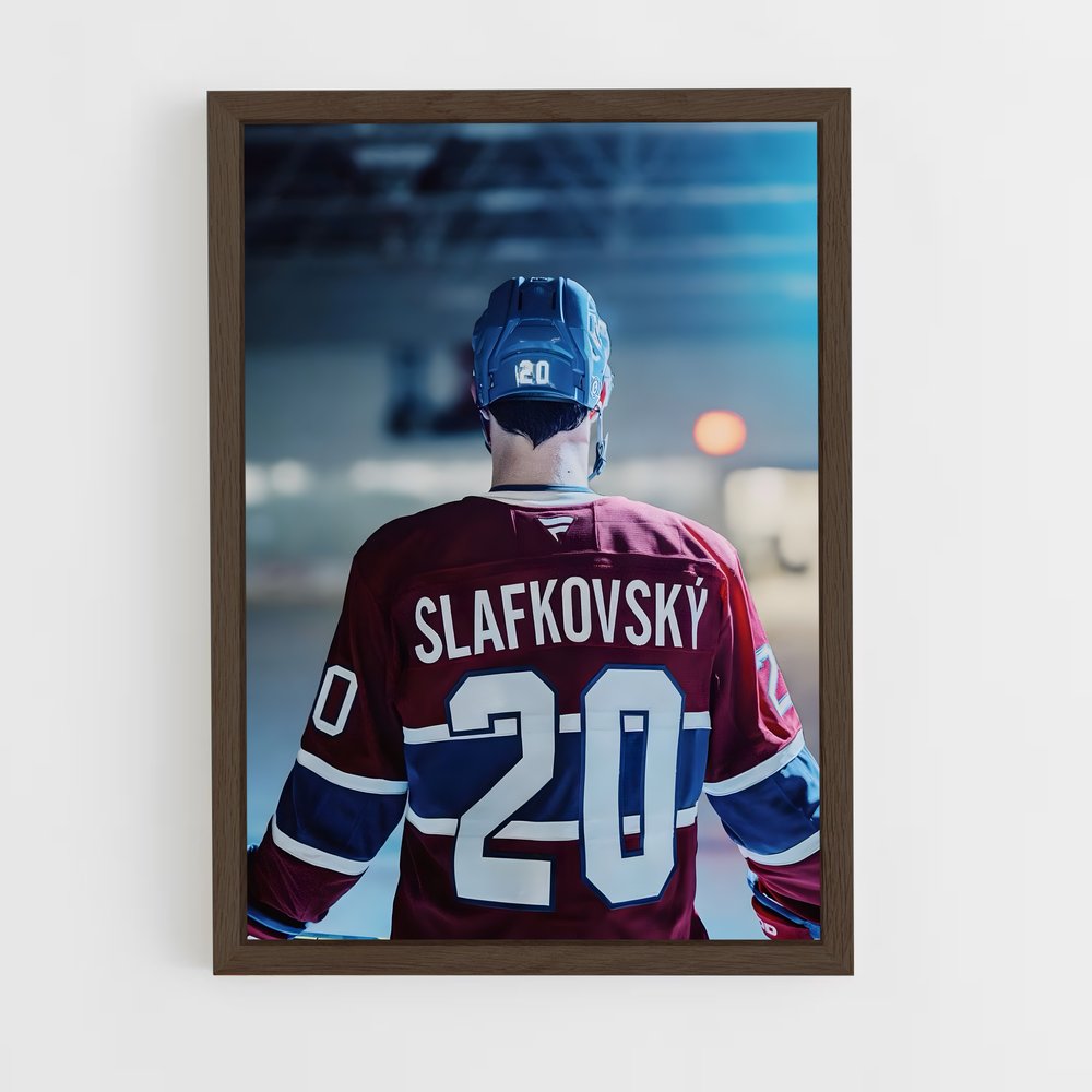 ap-team slovakia hockey-2 cadre Bois foncé