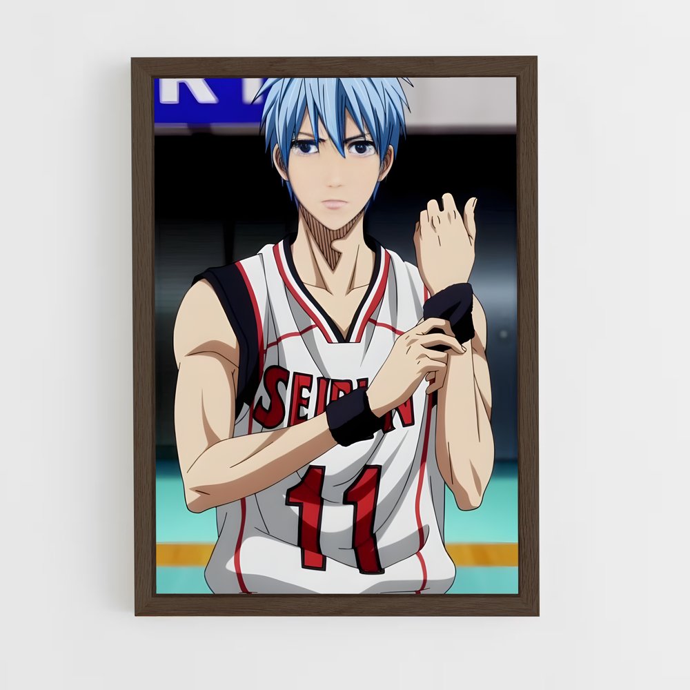 ap-tetsuya kuroko-4 cadre Bois foncé