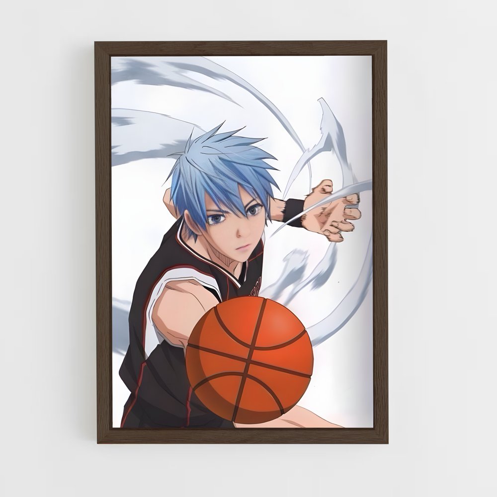 ap-tetsuya kuroko-9 cadre Bois foncé