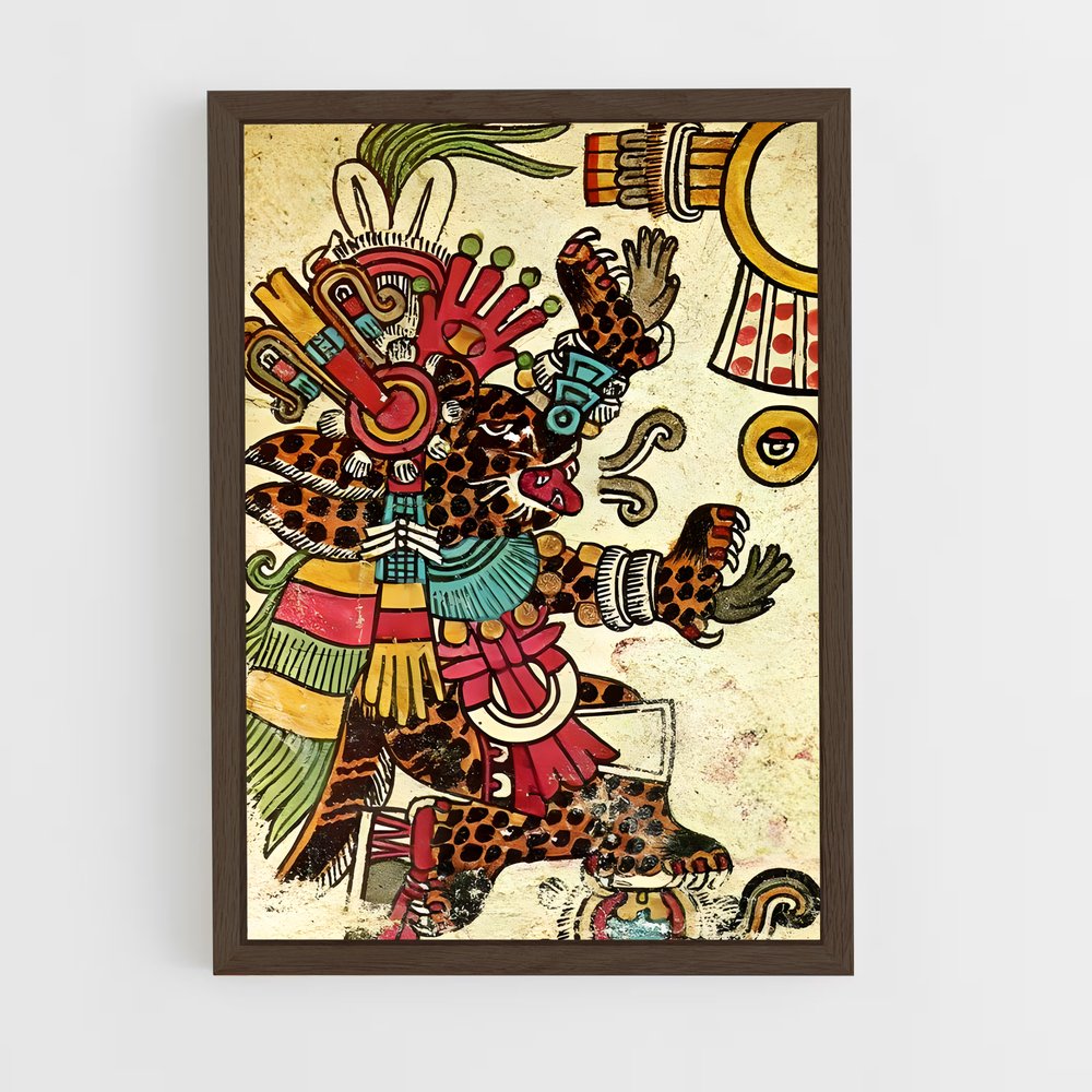 ap-tezcatlipoca-2 cadre Bois foncé