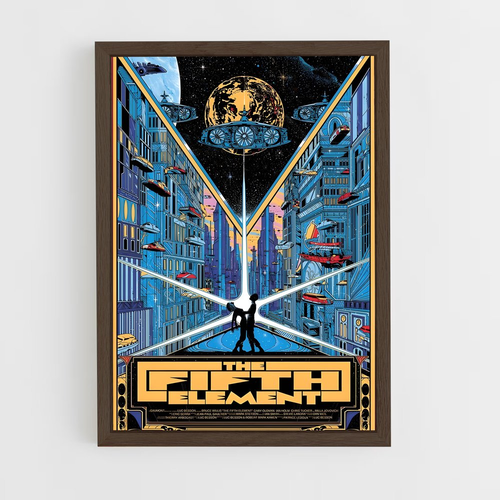 ap-the fifth element-1 cadre Bois foncé