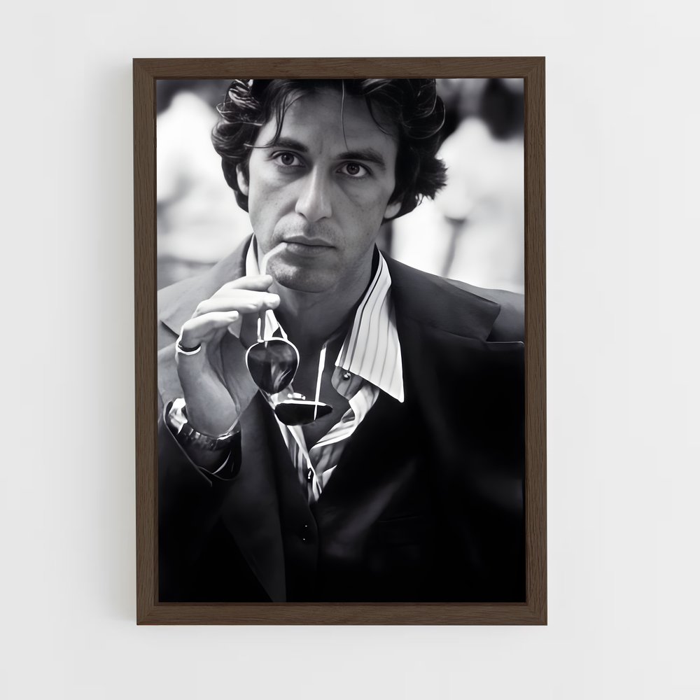ap-the godfather-3 cadre Bois foncé