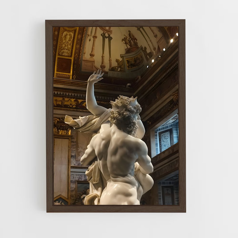 ap-the rape of proserpina bernini-7 cadre Bois foncé