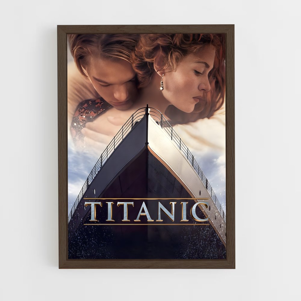 ap-titanic-1 cadre Bois foncé