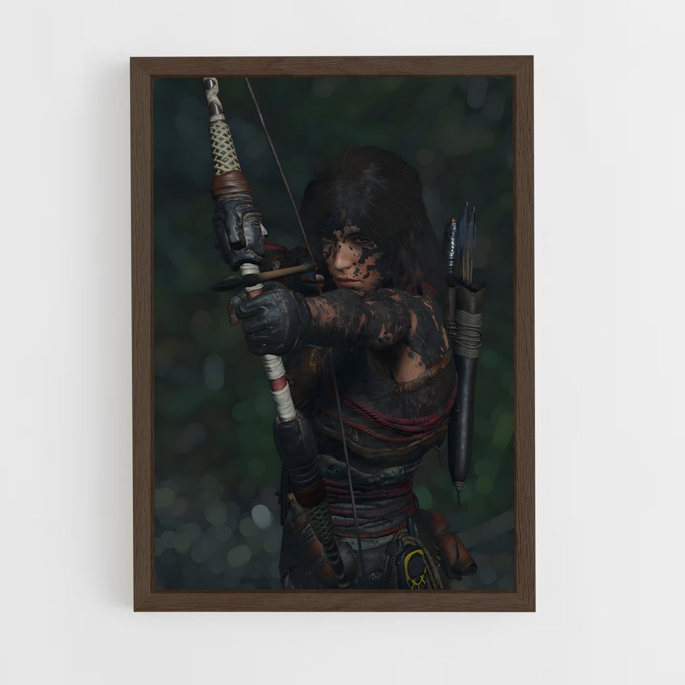 ap-tomb raider-11 cadre Bois foncé