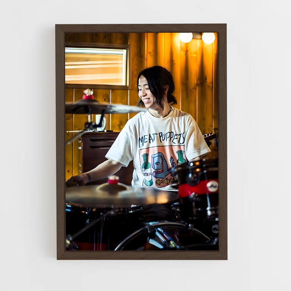ap-tomoya kanki-8 cadre Bois foncé