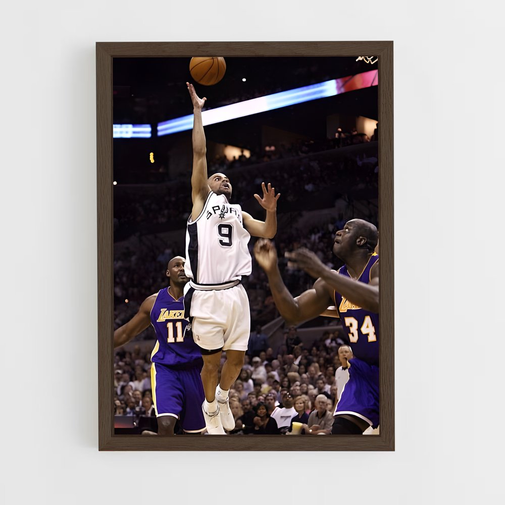 ap-tony parker-2 cadre Bois foncé