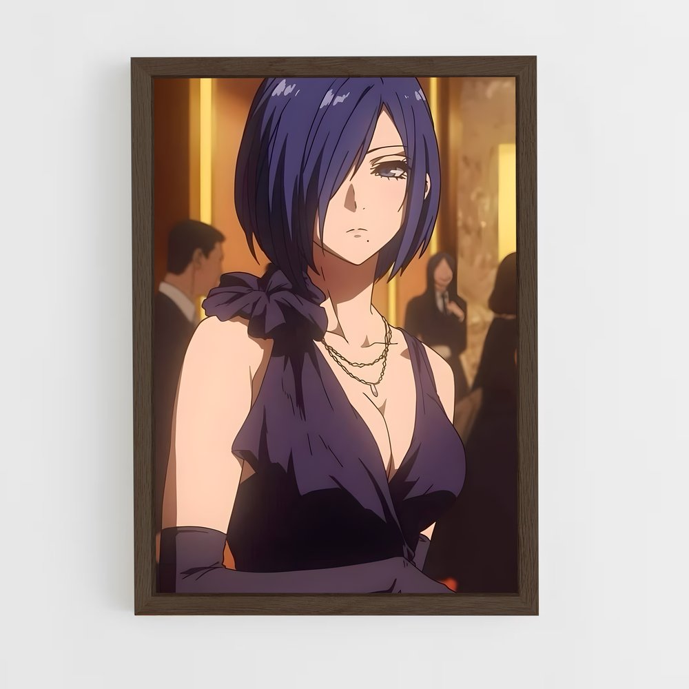 ap-touka kirishima-4 cadre Bois foncé