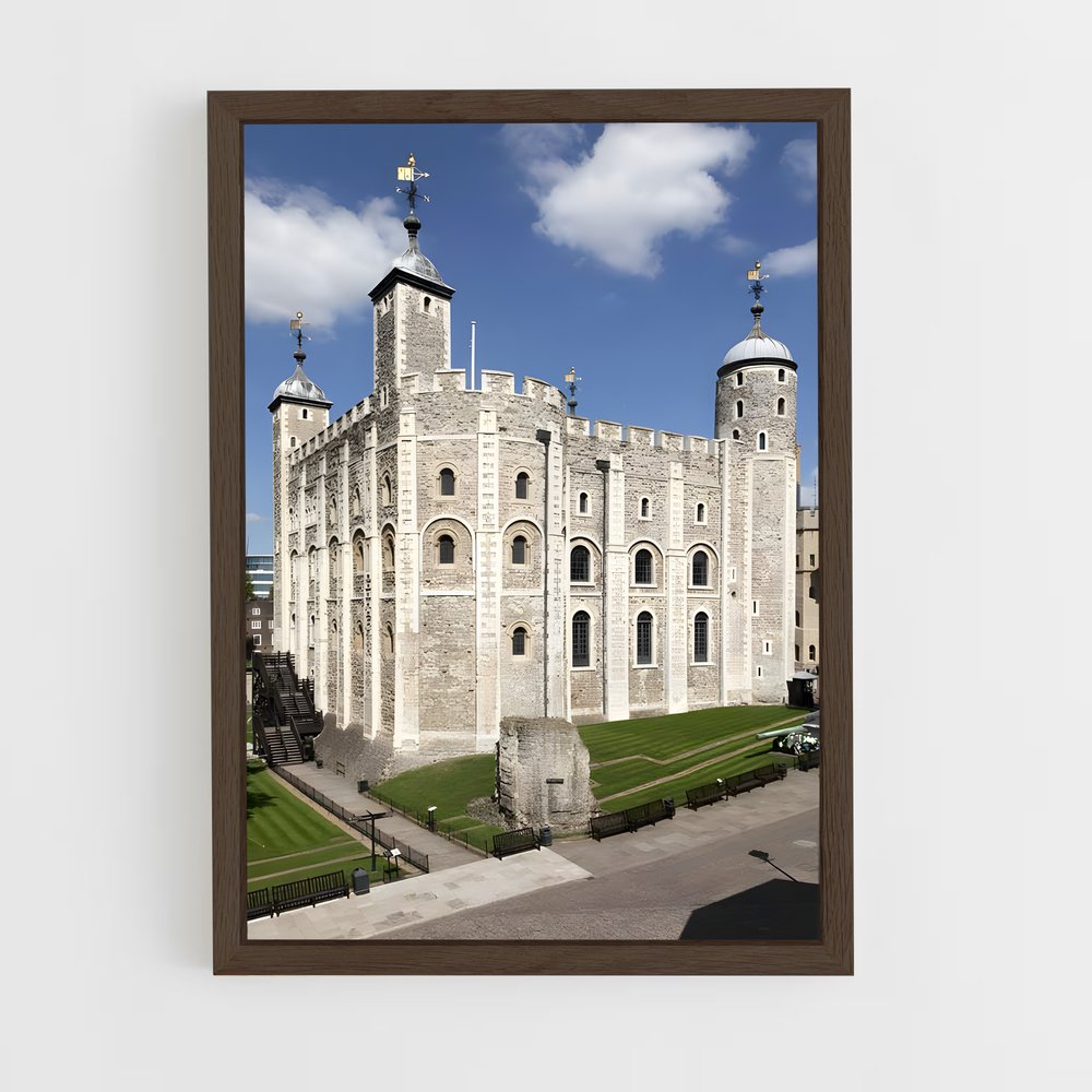ap-tower of london-1 cadre Bois foncé