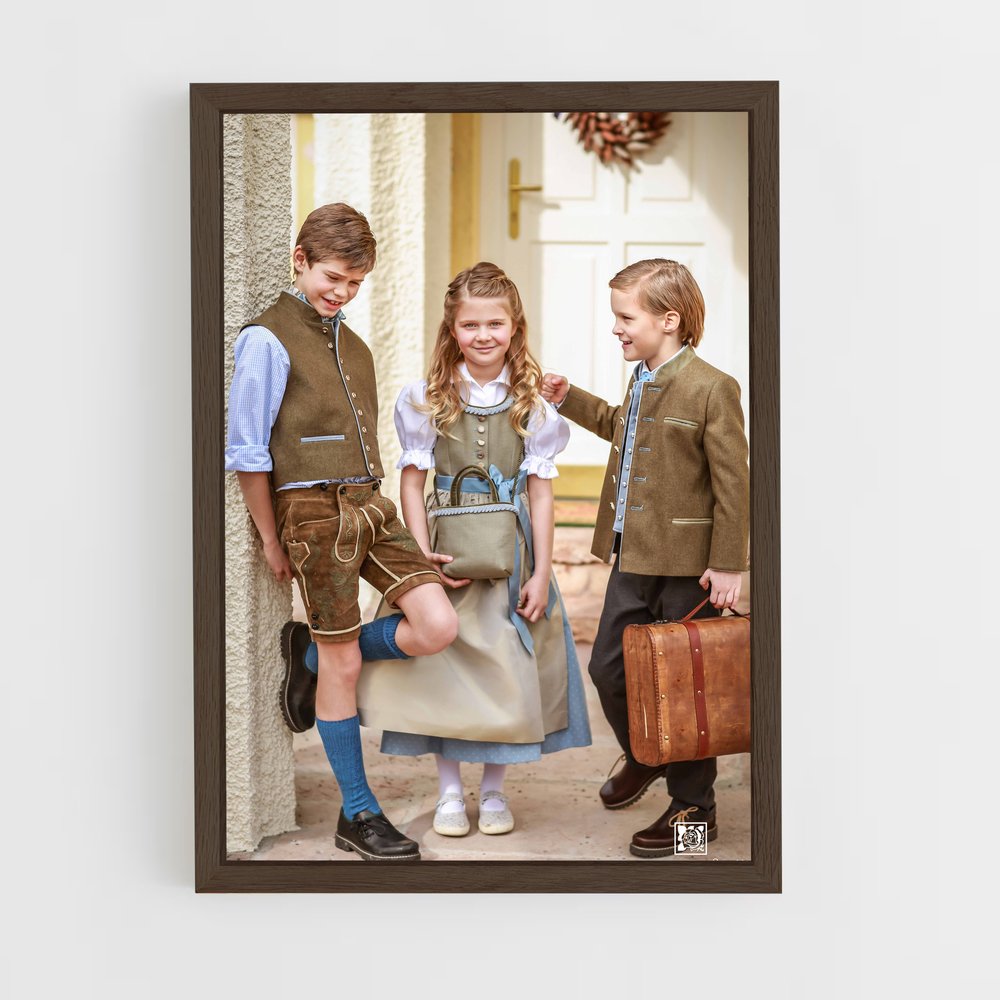 ap-traudl junge-3 cadre Bois foncé