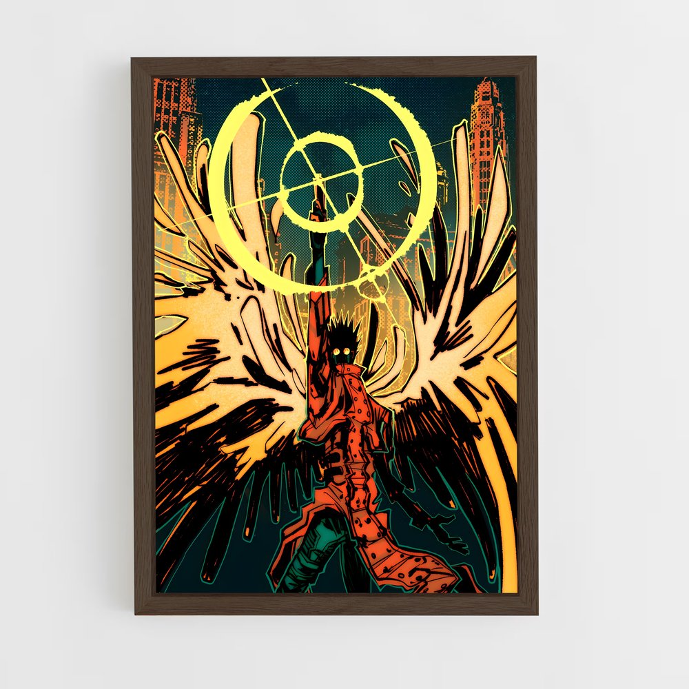 ap-trigun-1 cadre Bois foncé