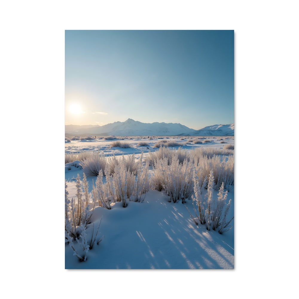 Poster Paysage Hivernal
