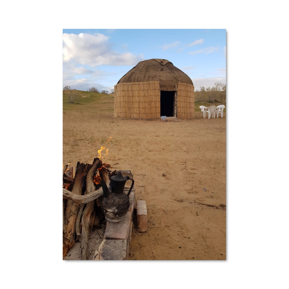 Poster Flamme de la Steppe