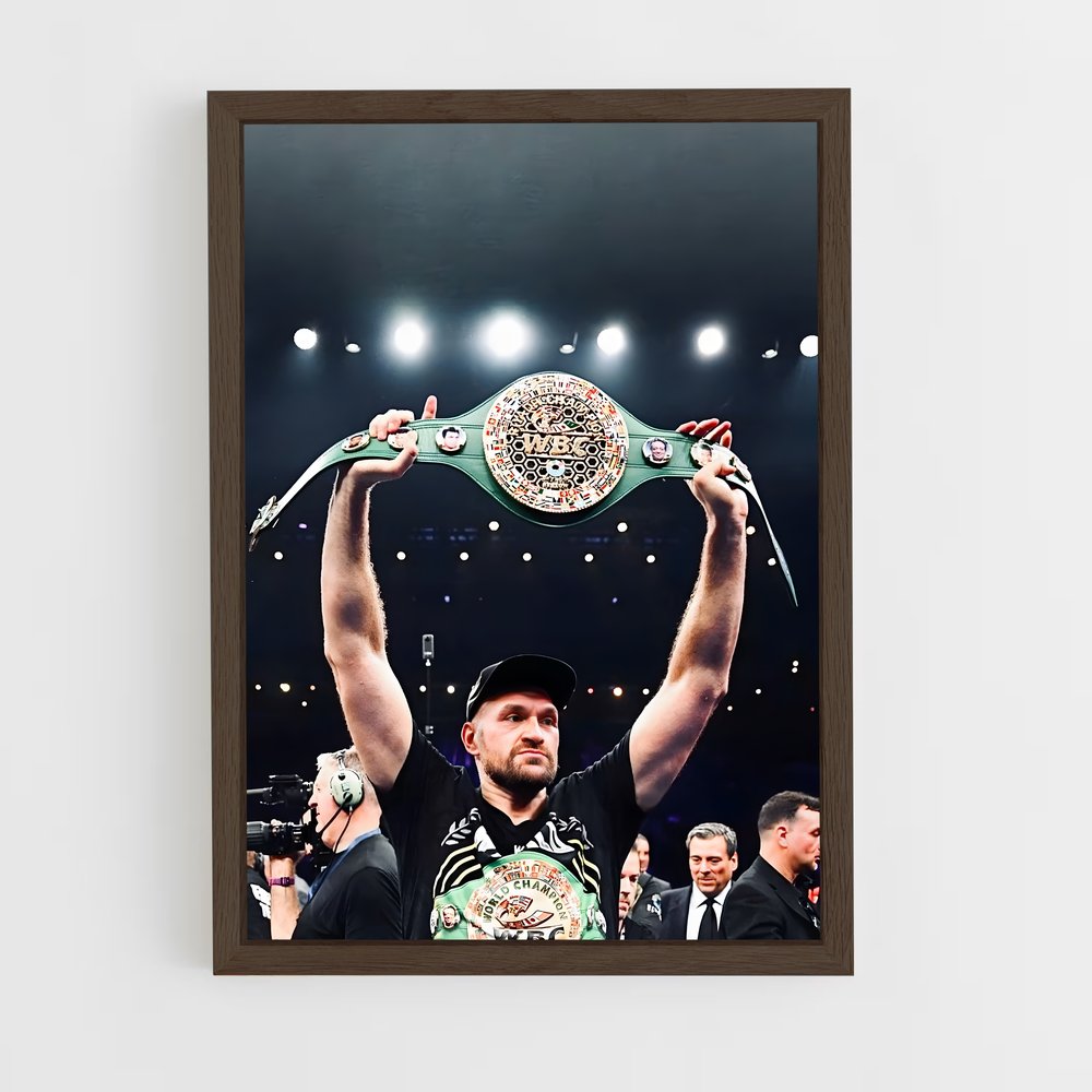 ap-tyson fury-3 cadre Bois foncé