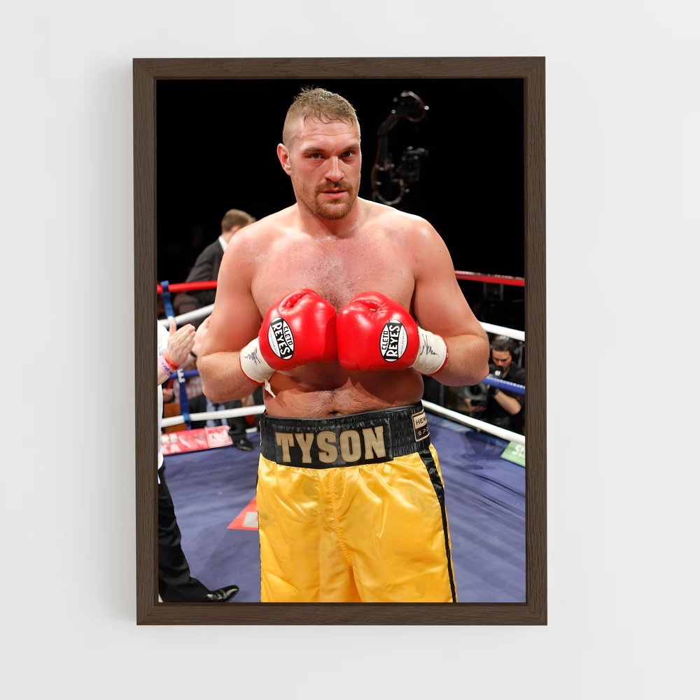 ap-tyson fury-7 cadre Bois foncé